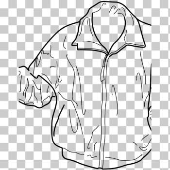SVG Jacket vector drawing