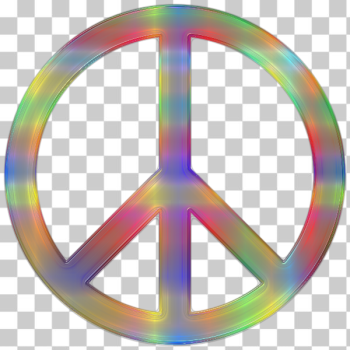 SVG Psychedelic Peace Sign 2