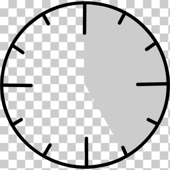 SVG Vector illustration of clock face