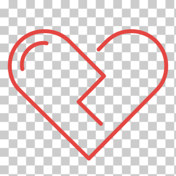 SVG Broken heart icon-1576513736