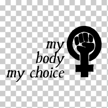 SVG My body My choice 1