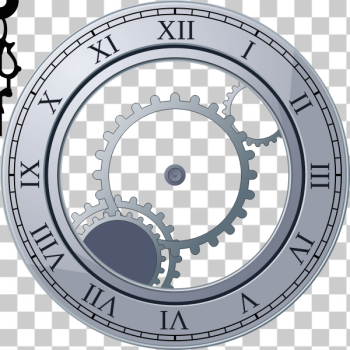 SVG Roman Clock