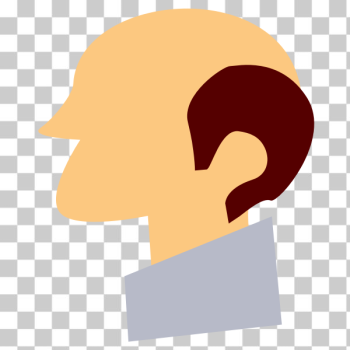 SVG Bald Man Icon