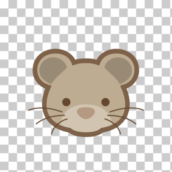 SVG Japanese Dou Shou Qi rat vector clip art