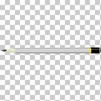 SVG Image of grey handle pencil