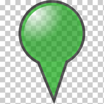 SVG Green location pin