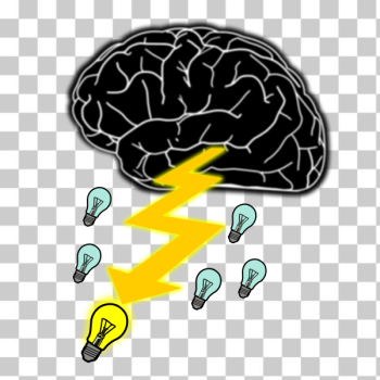 SVG Brainstorming icon