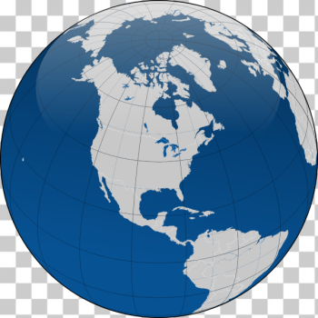 SVG Globe with borders vector clip art