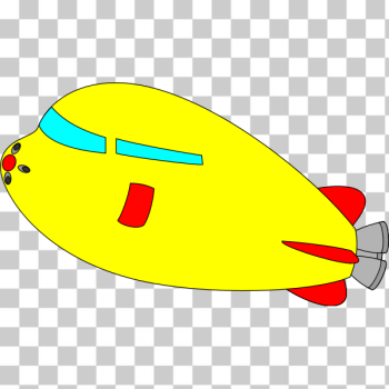 SVG Space ship in yellow color