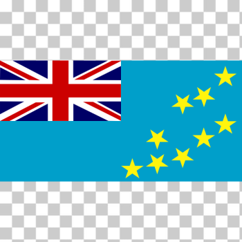 SVG Flag of Tuvalu