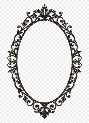 Picture Frame Stock Photography Ornament Clip Art - Vector Vintage Oval Frame