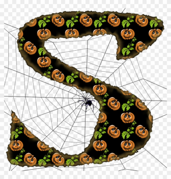 Halloween Alphabet With Spider - Craft