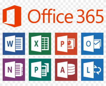 Microsoft Office 365 Apps - Ms Office Icons Vector