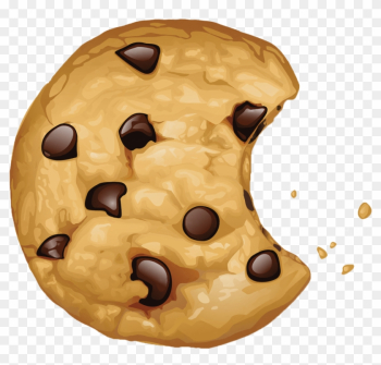 Chocolate Chip Cookie Biscuits Clip Art - Chocolate Chip Cookie Vector