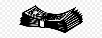 Free Black Money Bag Icon - Money Clipart Black And White Png