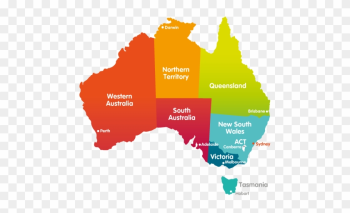 Map Of Australia With States Territories And Capital - Map Australia Capital Cities
