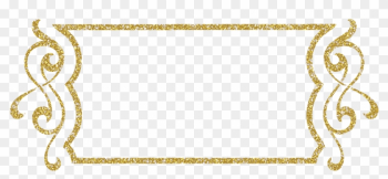 Picture Free Download Glitter Frame Clipart - Gold Sparkle Frame Png