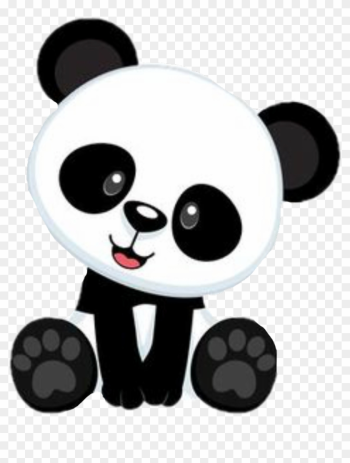 Panda Sticker - Urso Panda Bebe Desenho