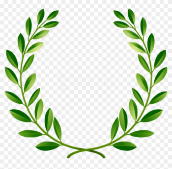 Free Png Download Green Laurel Leaves Clipart Png Photo - Green Laurel Wreath Png