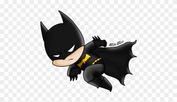 Baby Batman Drawings Chibi Download - Batman Chibi Png