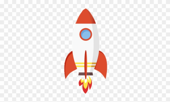 To Top Button - Transparent Background Rocket Gif