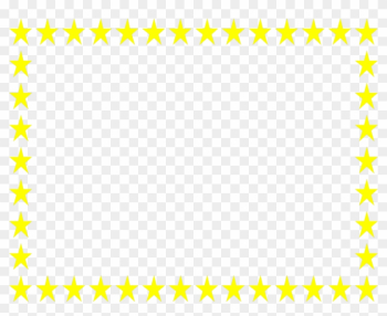 Free Clipart Borders Stars - Blue And Yellow Border