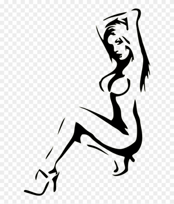 Hot Sexy Girl Woman Pinup Funny Car Bumper Window Vinyl - Sexy Stiker For Telegram