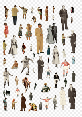 Cut Out People, People Png, People Cutout, Architectural - Illustrated People Render Architecture