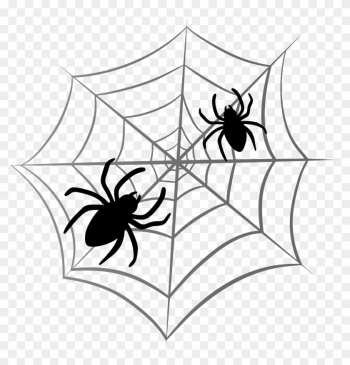 Spider Web Transparent - Halloween Clip Art Png
