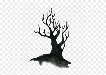 Creepy Tree - Haunted Tree Png