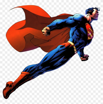 Superman Clip Art - Superman Flying Transparent Background