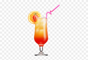 Verre Cocktail Png - Tequila Sunrise Cocktail Png