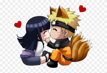 Fox Clipart Naruto - Chibi Hinata And Naruto