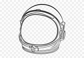 Astronauts Drawing - Astronaut Helmet Png