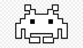 Space Invaders Clipart Ship - Space Invader Sprite Png