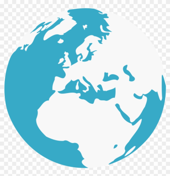 Earth Clipart Simple - Europe Globe Vector