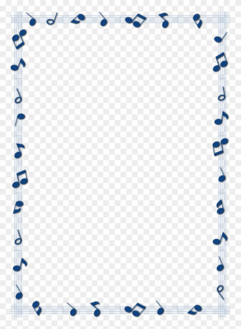 28 Collection Of Music Border Clipart Free - Music Notes Page Border