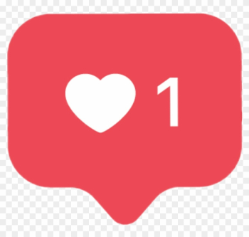 Like Button Instagram Facebook Clip Art - Instagram Heart Icon Likes