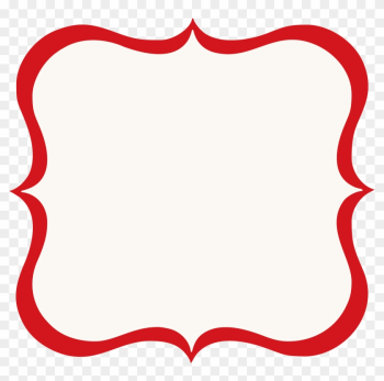 Cuadro Page Layout Frame Clip Art - Frame Vermelho E Branco Png