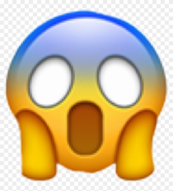 Shocked Emoji Wow Omg Freetoedit - Gasping Emoji Transparent Background