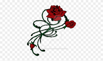 Roses - Rose With Thorn Png