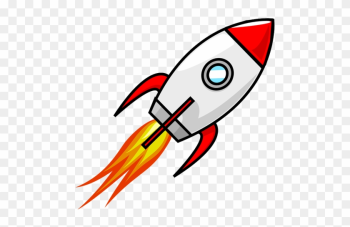 309 Animated Rocket Clipart - Rocket Cartoon