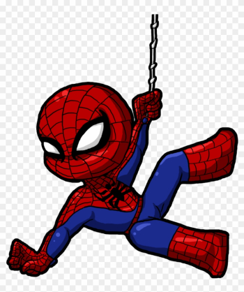 Spider-man Clipart Spiderman Web - Spiderman Cartoon Drawing