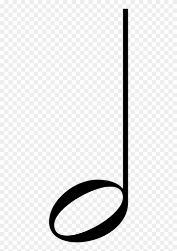 Beth&#39;s Music Notes - Music Half Note Png