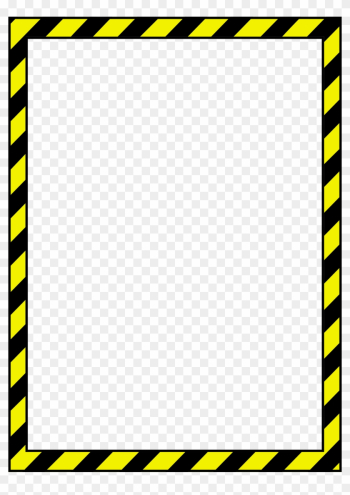 Caution Tape Border Clipart - Caution Border