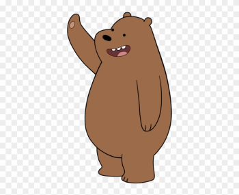 Grizzly Bear Clipart - We Bare Bears Character