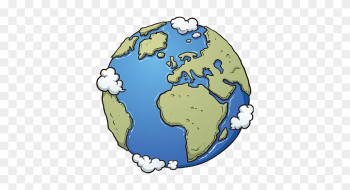 All Over The World - Earth Cartoon
