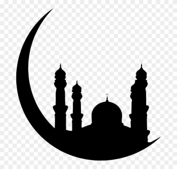 Islamic, Ramadan, Ramadan Kareem, Eid Mubarak - Eid Mubarak Clipart Black And White