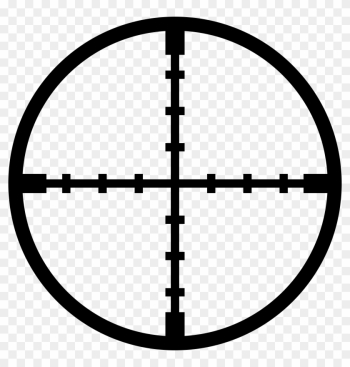 Crosshair - Clipart - Crosshairs Png