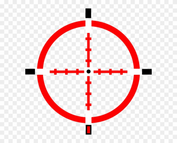 Red Crosshair Png Transparent